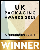 UK Packaging Awards 2018 winners logo