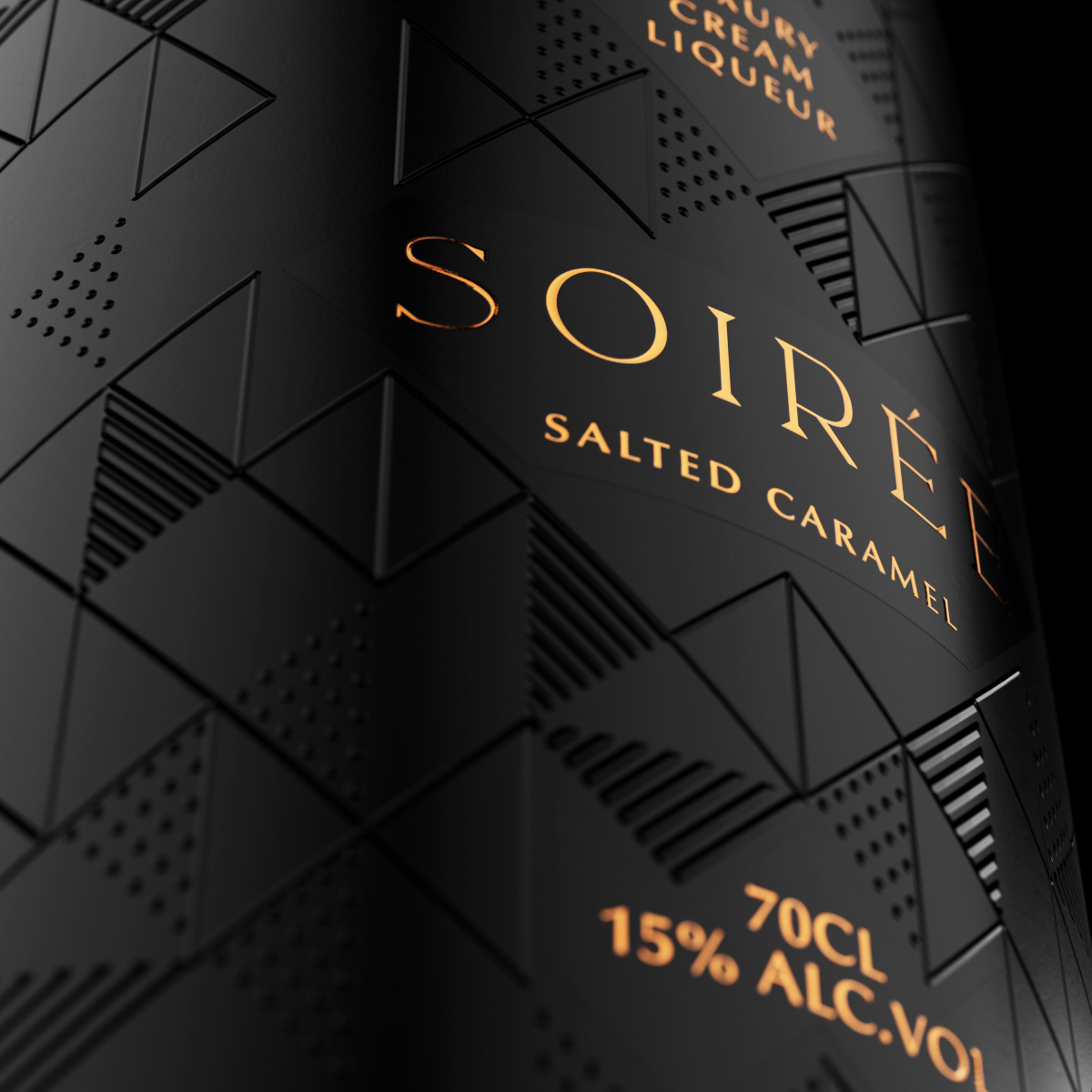 Soirée Luxury Cream Liqueur Packaging Design - Graphic Brands