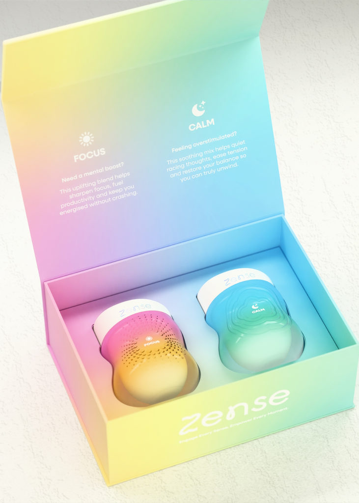 Sensory packaging for ADHD